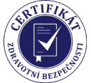 Držiteľ certifikátu Štátneho zdravotného ústavu